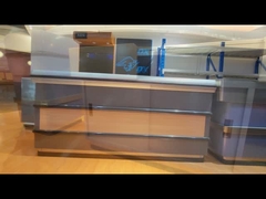 Ανθεκτικοί ταμειακοί πάγκοι των σούπερ μάρκετ