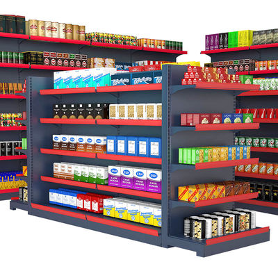 Αγορά Προσαρμοσμένο μεταλλικό ράφι λιανικής πώλησης Εμφάνιση Σούπερ μάρκετ Γοντόλα Ρακ για λιανικό εμπόριο online manufacture