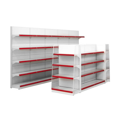 Αγορά Μεταλλικά ράφια σούπερ μάρκετ μονόπλευρο ελαφρύ ράφι online manufacture