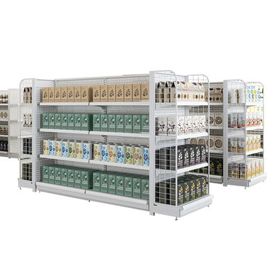 Αγορά Μεταλλική Σούπερ Μάρκετ Ράφι Γόνδολας 30-100kg Χωρητικότητα Προσαρμόσιμη online manufacture