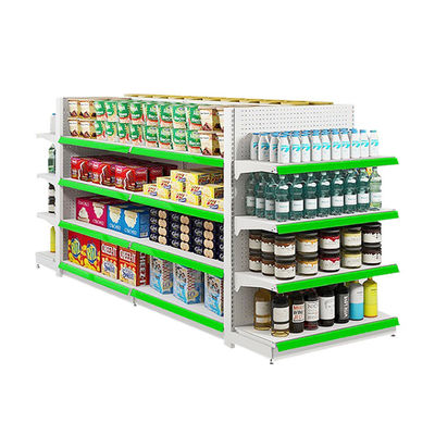 Αγορά 5-Shelf Metal Gondola Display for Supermarkets 80kg Capacity online manufacture