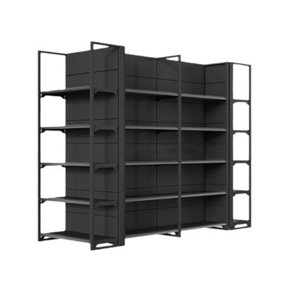Αγορά Double-Sided Gondola Shelving 5-Shelf Supermarket Display Rack online manufacture