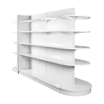 Αγορά Metallic Supermarket Shelving 5-Shelf Light Duty Gondola Display online manufacture