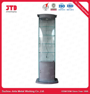 Αγορά Τοποθετώντας σε ράφι χάλυβας Q195 επίδειξης υπεραγορών γυαλιών με την επίδειξη φωτισμού online manufacture