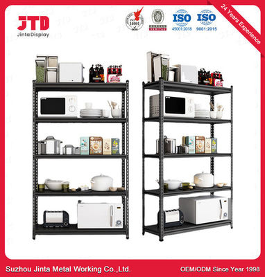 5 στρώσεις Boltless Metal Rack Γκαράζ Boltless Steel Αποθηκευτικό ράφι για το σπίτι