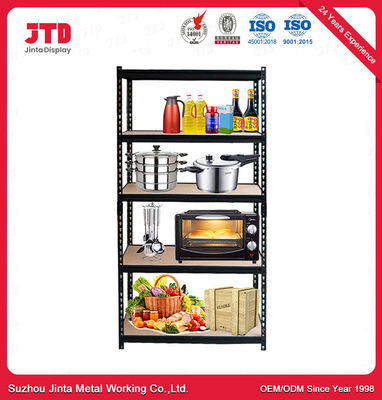 5 στρώσεις Boltless Metal Rack Γκαράζ Boltless Steel Αποθηκευτικό ράφι για το σπίτι