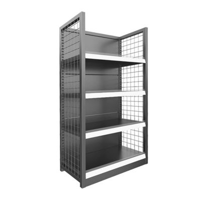 Σούπερ μάρκετ Wire Display Rack Rack Custom Retail Store Γοντόλα Μέσα Ραφιού