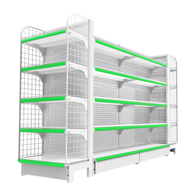 Σούπερ μάρκετ Μεταλλικά ράφια Whole Store Custom Retail Store Metal Wire Display Stand