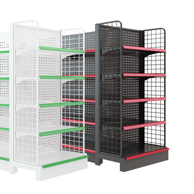 Σούπερ μάρκετ Μεταλλικά ράφια Whole Store Custom Retail Store Metal Wire Display Stand