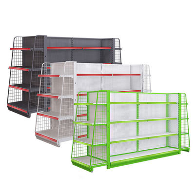 Σούπερ μάρκετ Μεταλλικά ράφια Whole Store Custom Retail Store Metal Wire Display Stand