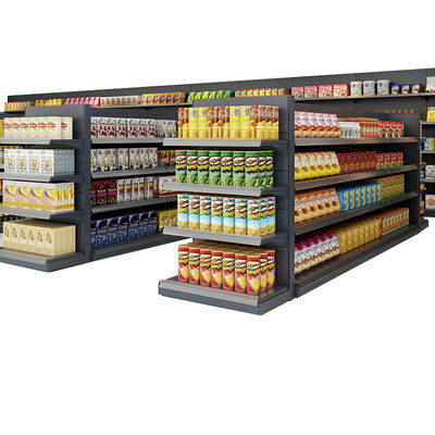 Σούπερ μάρκετ Gondola Display Rack για λιανικό εμπόριο κατάστημα τροφίμων