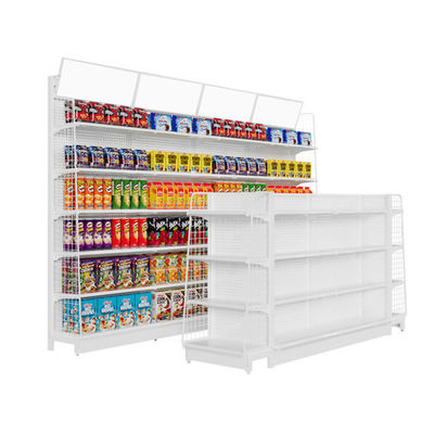 30-80KG/στρώμα Σθεναρό Σύγχρονο σύστημα ράφους οθόνων σε σούπερ μάρκετ