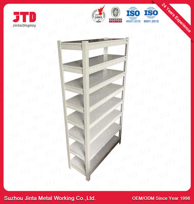 Βαρέων καθηκόντων Boltless ράφι ISO9001 180kg 6FT ανά άσπρο χρώμα στρώματος