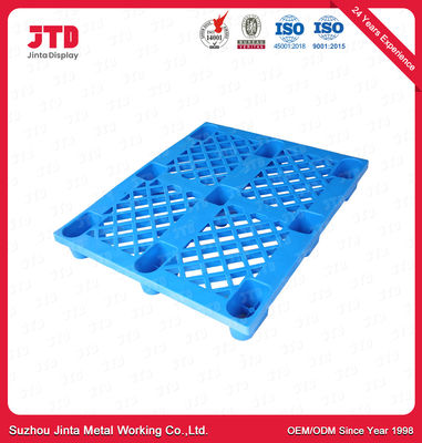Βαρέων καθηκόντων HDPE πλαστική χρήση βασανισμού αποθηκών εμπορευμάτων χρώματος παλετών μπλε